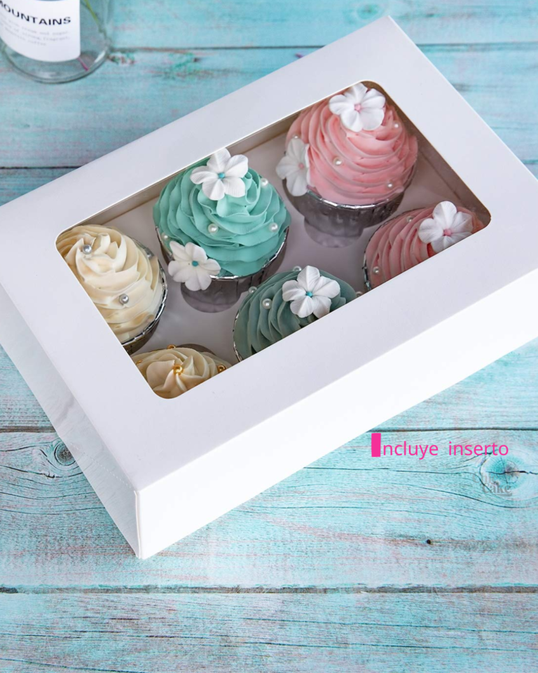 caja cupcake 6