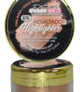 Resaltador Ma Backer and chef rose gold