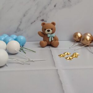 Kit de decoración de pastel temática de osito