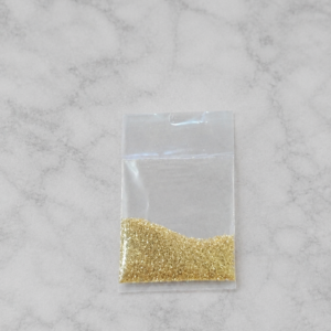 Brillantina Comestible Dorada