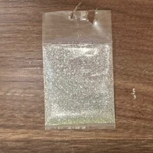 Brillantina comestible Plateado 2