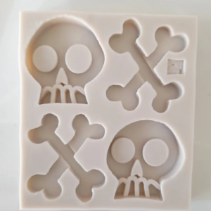 Molde de silicón Huesitos Encantados