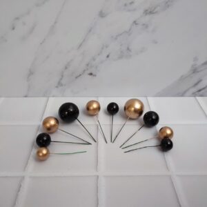 Set de esferas de duroport Tentación Black &Gold