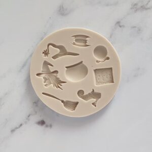 Molde de silicón Magia de Halloween