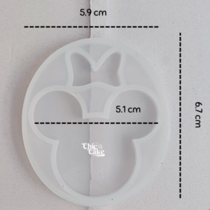 Molde de silicón Mickey Mouse