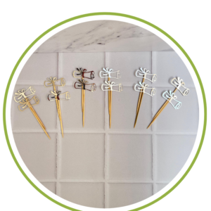 Set de Topper de Cartulina Diploma mini