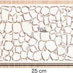 Stencils Piedras Chic Rustic