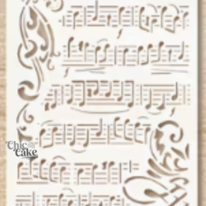 Stencils Partitura Elegante