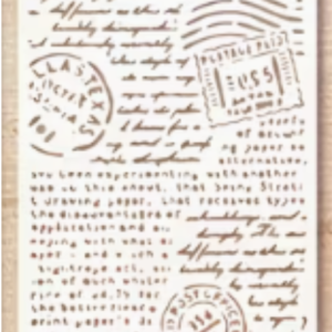 Stencils Vintage Script