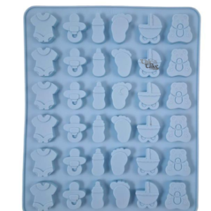 Molde de silicón Baby Shower Mini