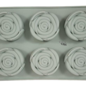 Molde de silicón Rosas Medianas