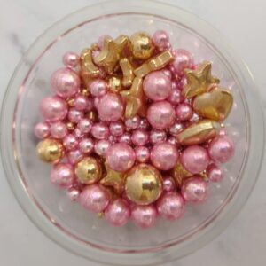 Sprinkles Importado Mix Rosado Dorado