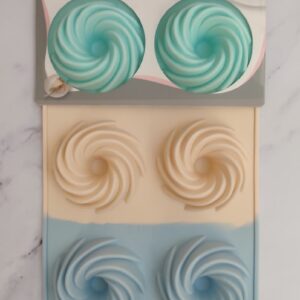 Molde de silicón Mini Bundt Espiral