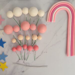 Set de esferas de duroport decorativas Dream Pops Rosa