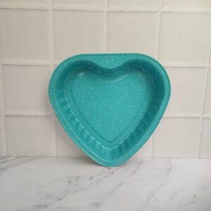 Molde de Corazón metálico con recubrimiento antiadherente