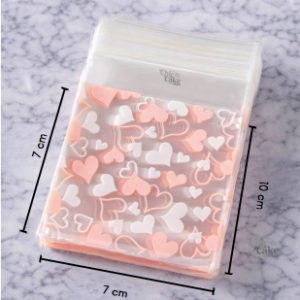 Set de Bolsitas con Adhesivo Corazoncitos