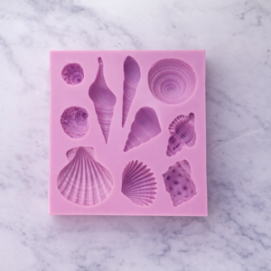 Molde de Silicón Conchas Marinas