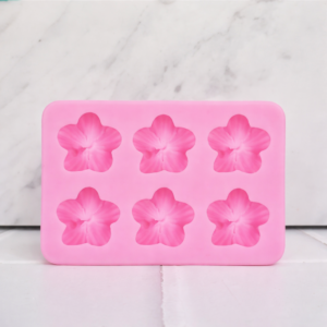 Molde de Silicón Flor Hibiscus