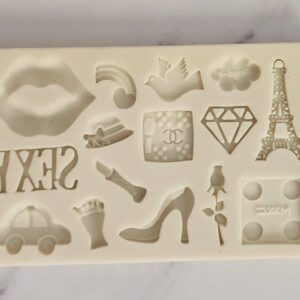 Molde de Silicón Fashionista Chic