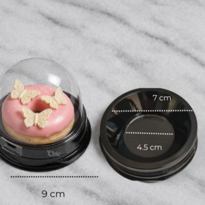 Domo de acetato estilo cúpula 7 cm