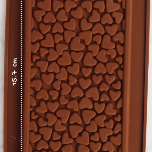 Molde de Silicón Tableta Corazón