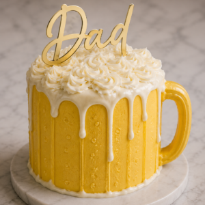 Mini Topper Acrílico  DAD Gold