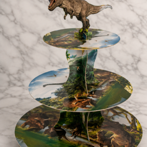 Chic Tower. Dinosaurio. 3 niveles