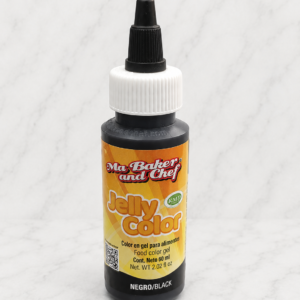 Colorante en gel Ma Backer and chef Negro 60 ml