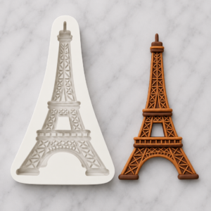 Molde de Silicón Mini Torre Eiffel